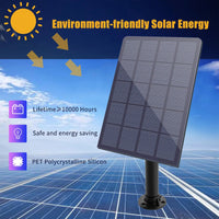 SOLAQUA - 6-in-1 Solar Fountain with 4 Nozzles for Garden & Pond 4