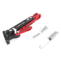 RIDERPRO - Heavy Duty Metal Motorcycle Kickstand Bracket Stable Side Parking Stand Frame