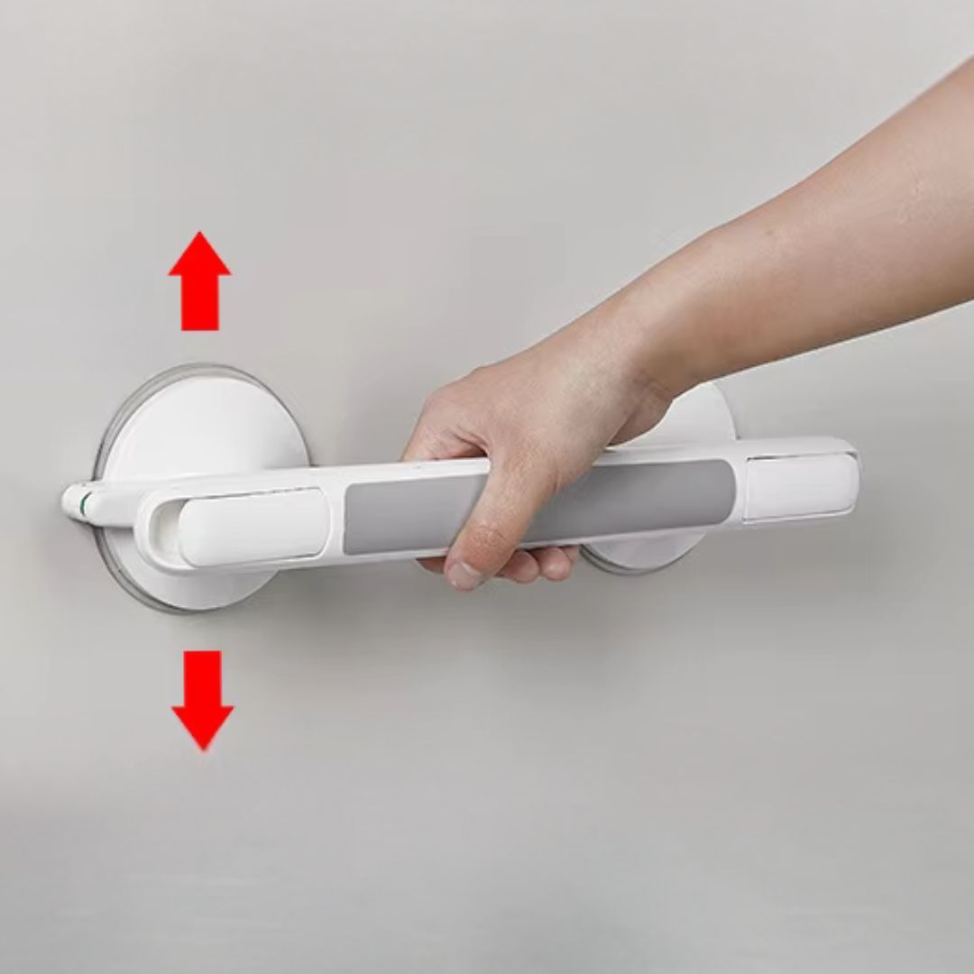 SafetyFirst - Tool-Free Grab Bar for Shower - Anti-Slip Grip for Bathroom Safety 5