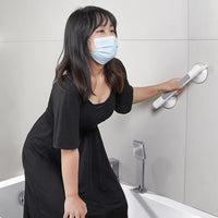 SafetyFirst - Tool-Free Grab Bar for Shower | Bathroom Grab Bars for Elderly 1