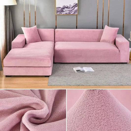 SamtLux sofa cover - Elastic & luxurious for every living room 0