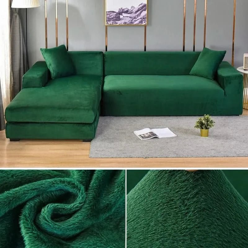 SamtLux sofa cover - Elastic & luxurious for every living room 17