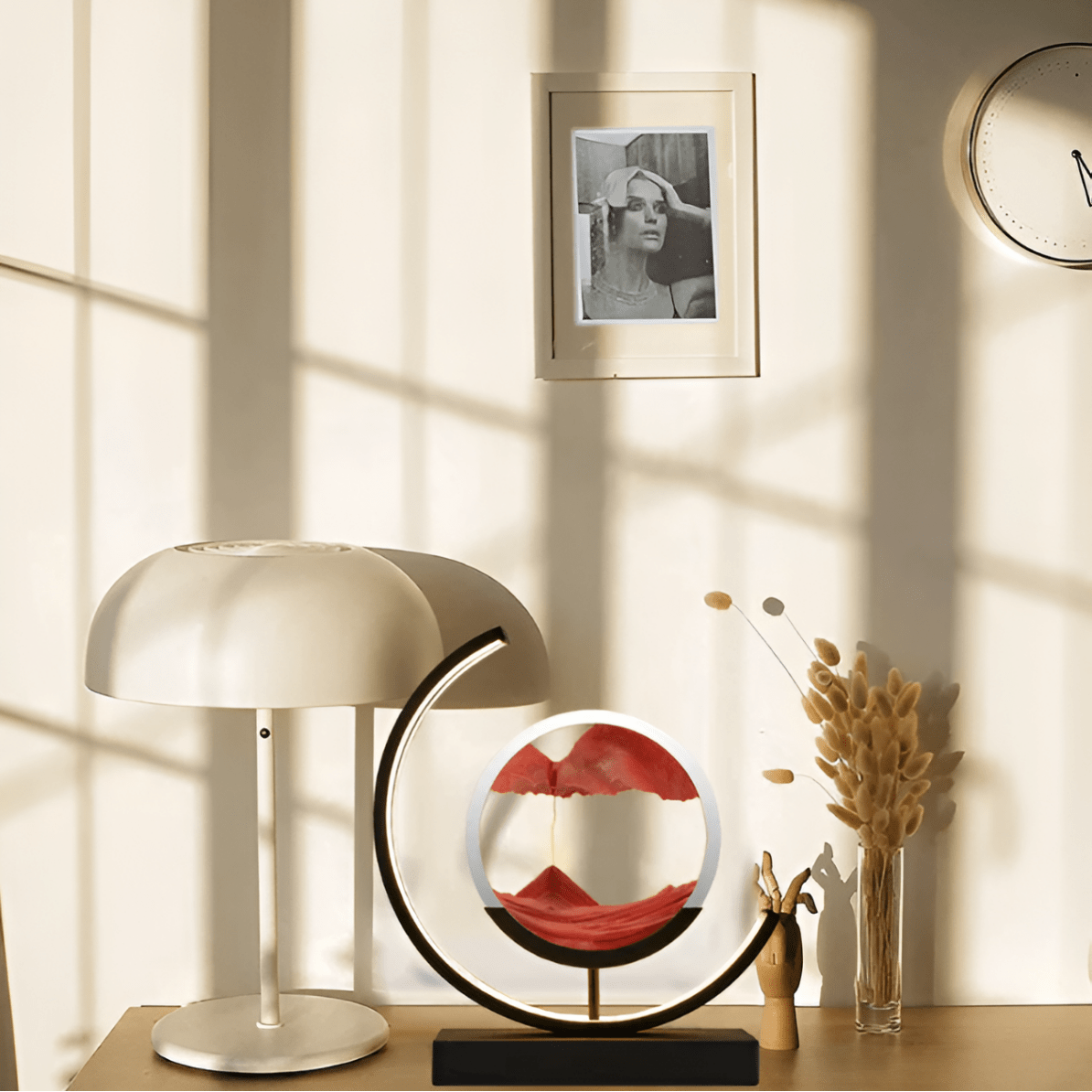 Sand Glow - Dimmable LED Floor Lamp with Calming Sand Movement 3
