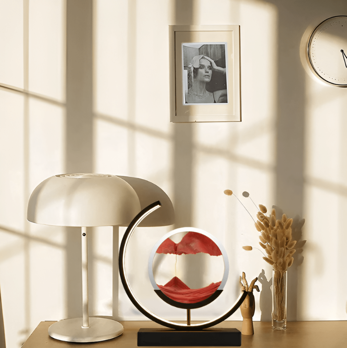Sand Glow Lamp - Sand lamp with calming movement & mood lighting 3