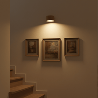 ScandiGlow Wireless Wall Light - Remote Control LED Sconce for Modern Interiors 2