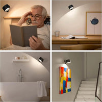 ScandiGlow Wireless Wall Light - Remote Control LED Sconce for Modern Interiors 7