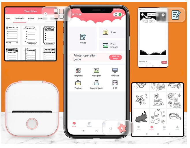 SMARTPRINT – Compact Printer with Inkless Technology