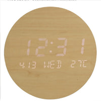 MODCLOCK - Scandinavian Minimalist Digital Wall Clock Stylish & Modern