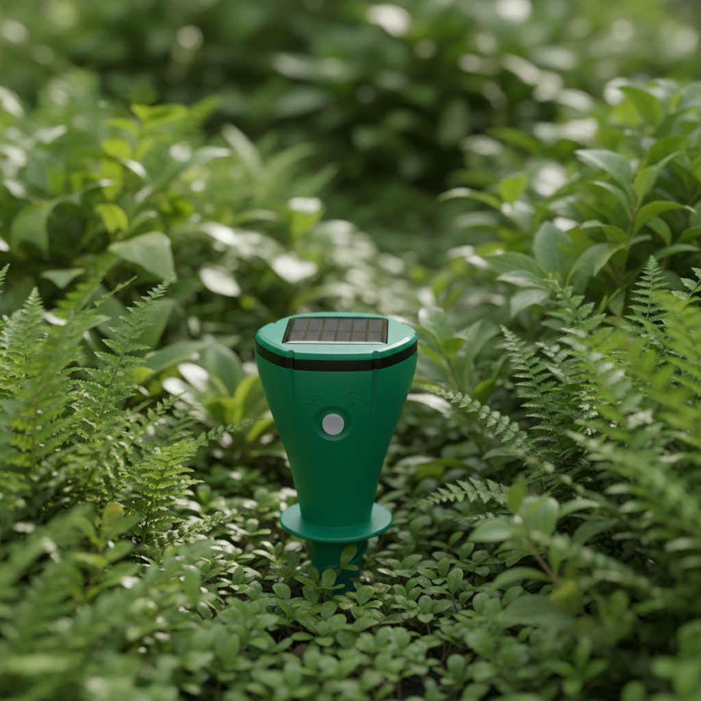 MOLEGUARD – Solar Powered Repellent for Garden and Lawn Protection