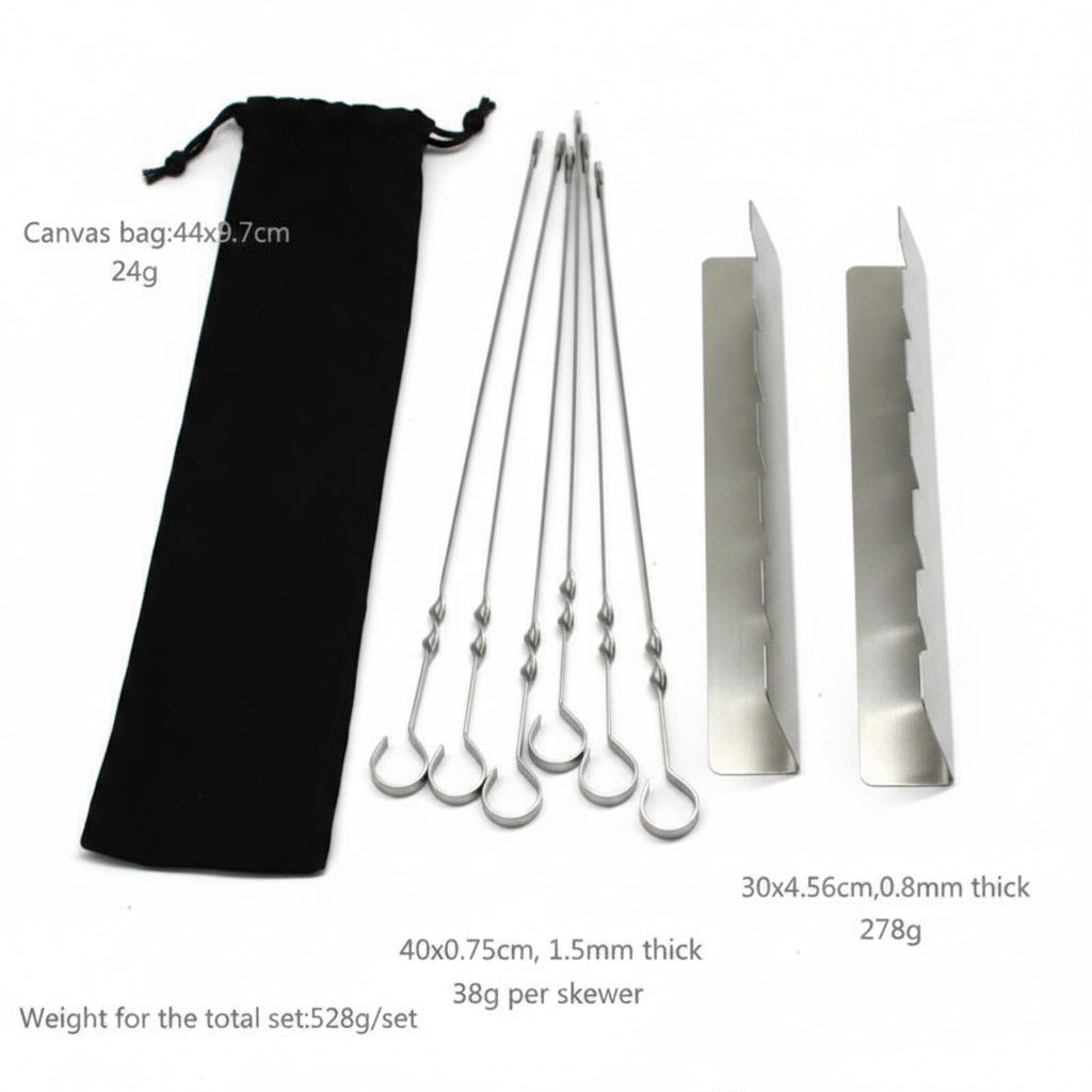 SKEWERRACK – Elevated Non-Stick Grilling Control