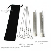 SKEWERRACK – Elevated Non-Stick Grilling Control
