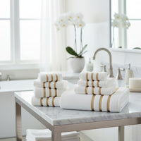 VELVECOT – Towel Set – Plush Cotton Softness for Modern Homes