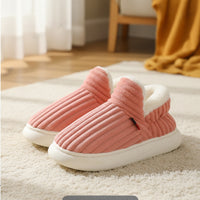 SNUGSTEP - Thermal slippers designed with vegan fleece lining for warm cozy comfort