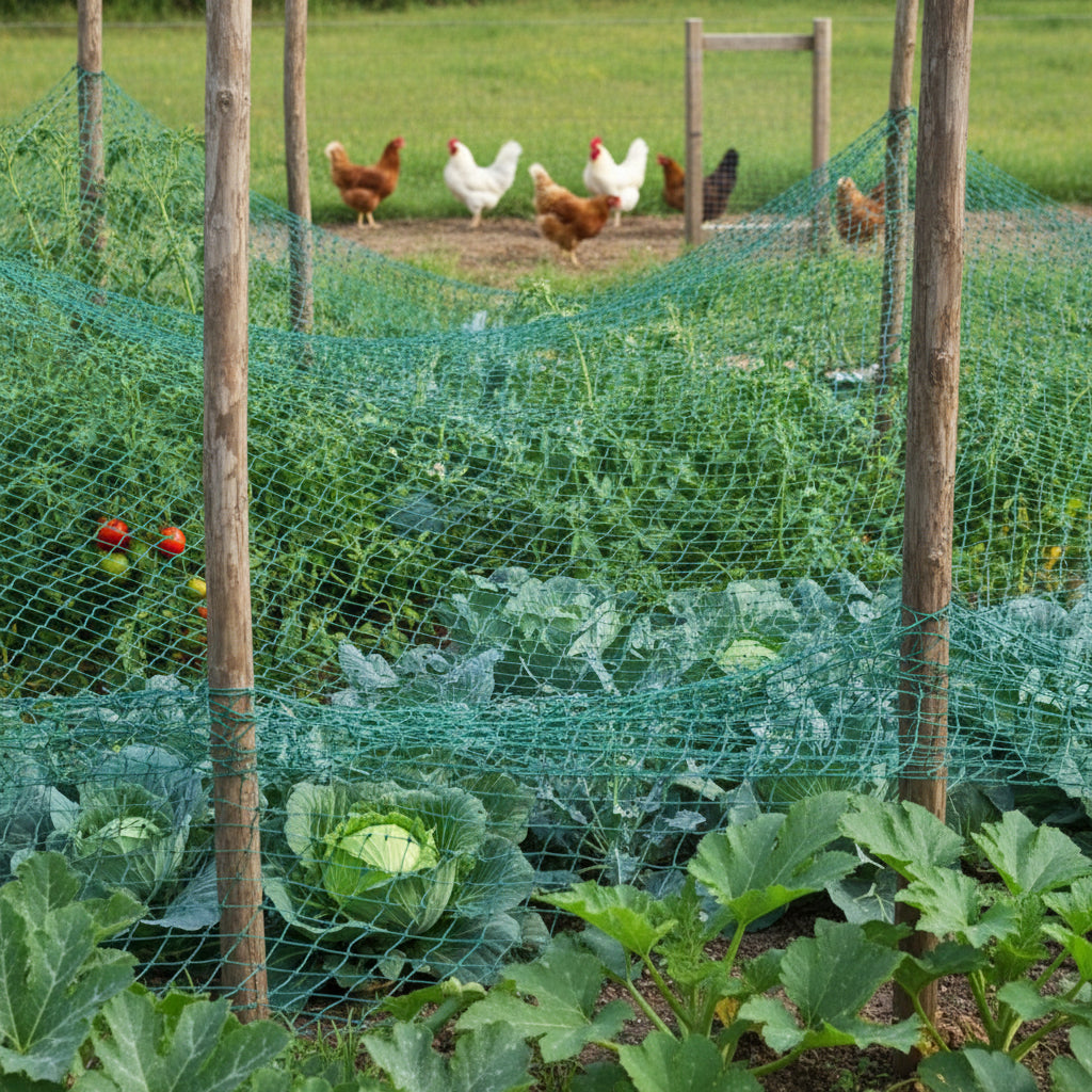 DEERBLOCK – Protective Garden Netting for Birds and Wildlife Control