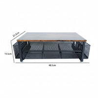 ORGANIWISE - Multifunctional Desktop Storage Rack & Monitor Riser