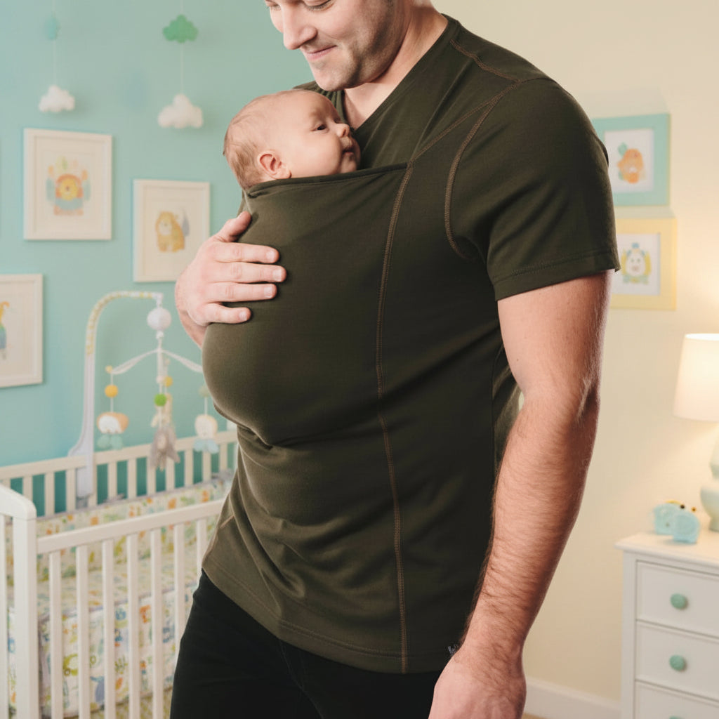 BONDWEAR – Innovative Babywearing Shirt for Hands-Free Parenting & Nursing