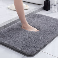 AQUAFLOOR - Non-Slip Microfiber Bath Rug Ultra-Soft Touch