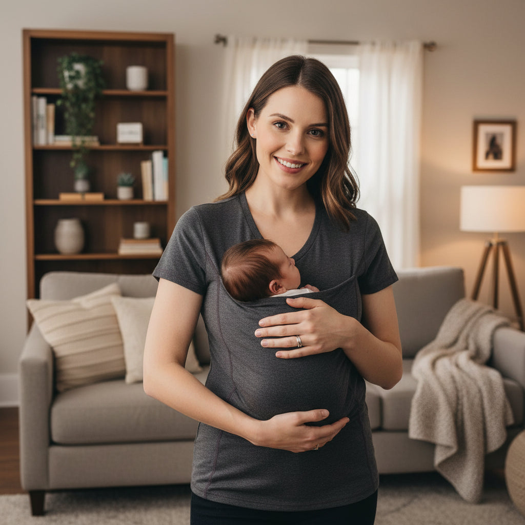 BONDWEAR – Innovative Babywearing Shirt for Hands-Free Parenting & Nursing