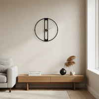 IRONHOUR – Modern 50CM Metal Wall Clock