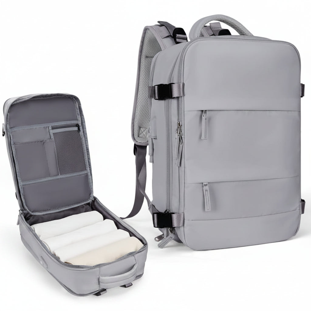 PACKSMART - Travel Vacuum Backpack Set for Men, Women, and Students