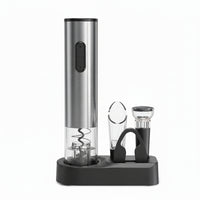 CELLARPRO - All-in-One Electric Wine Opener with Vacuum Stopper & Foil Cutter