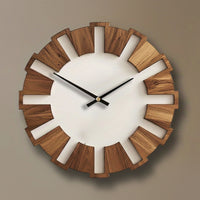 RUSTIQUE – Classic Wooden Wall Clock for Timeless Interiors