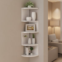 URBICOR – Corner Wall Shelf – Compact Storage with Modern Style