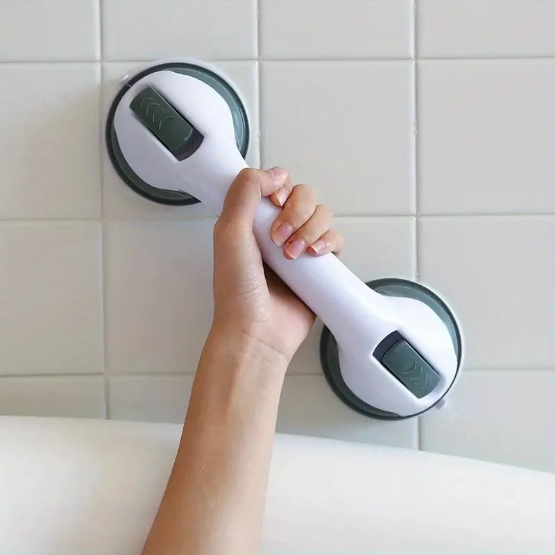 Secure Handle Bar - Suction Cup Grab Bar for Shower & Bathroom Safety 0