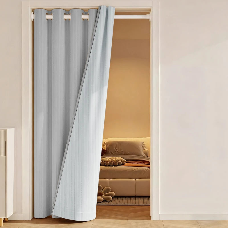 LUMISHEER - Insulated Winter Blackout Door Curtains Multi-Layer Thick Thermal Panels