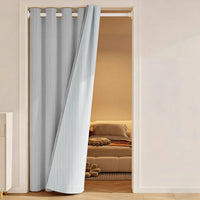 LUMISHEER - Insulated Winter Blackout Door Curtains Multi-Layer Thick Thermal Panels