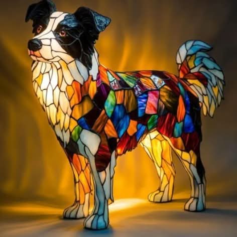 Shimmer Statue - LED Night Light with Dog Breed Design for Cozy Decor 5