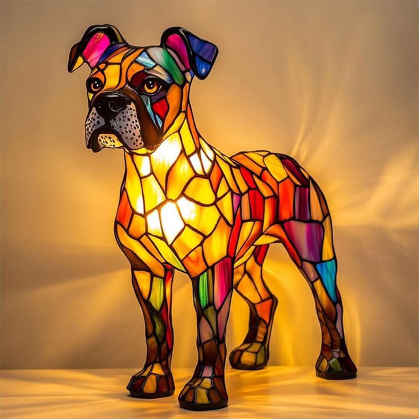 Shimmer Statue - LED Night Light with Dog Breed Design for Cozy Decor 6