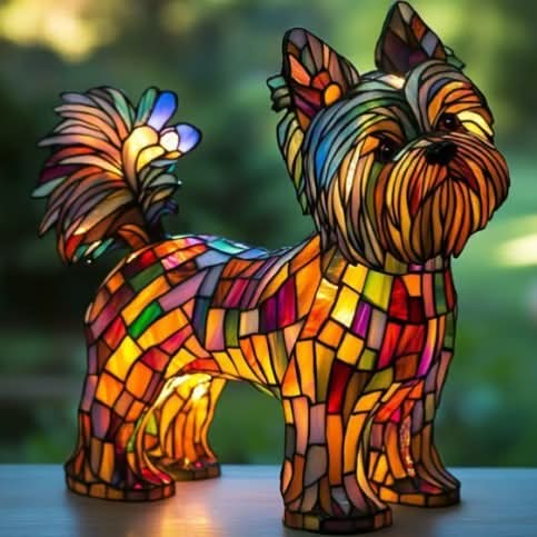 Shimmer Statue - LED Night Light with Dog Breed Design for Cozy Decor 9