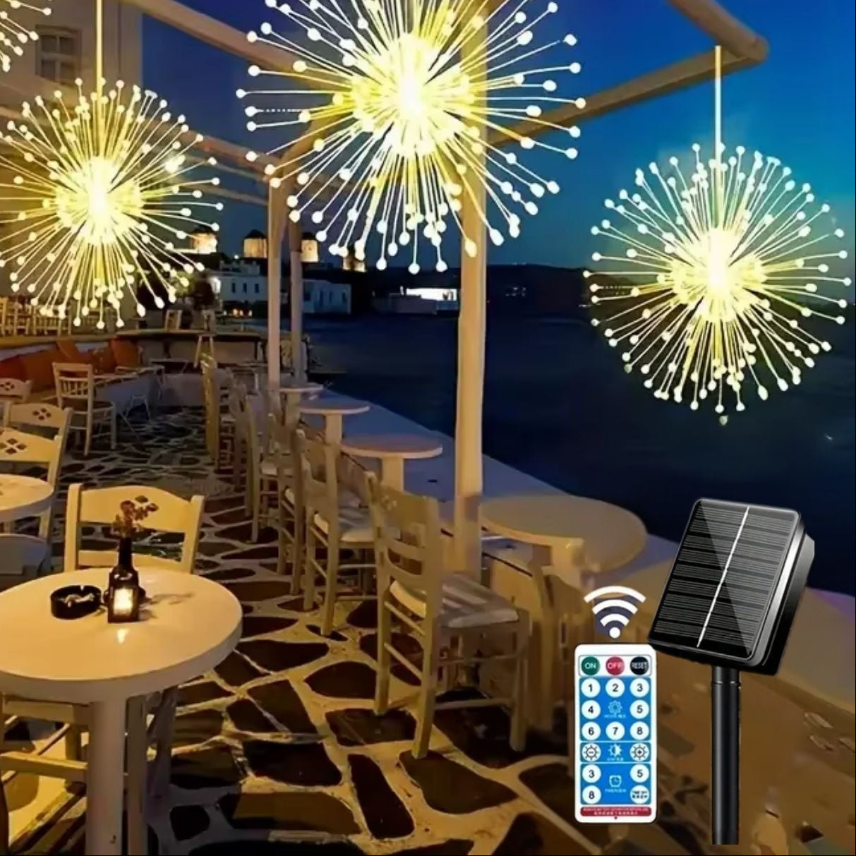 ShineEve - Solar Lights Outdoor with 8 Modes, Waterproof Landscape Lighting 2