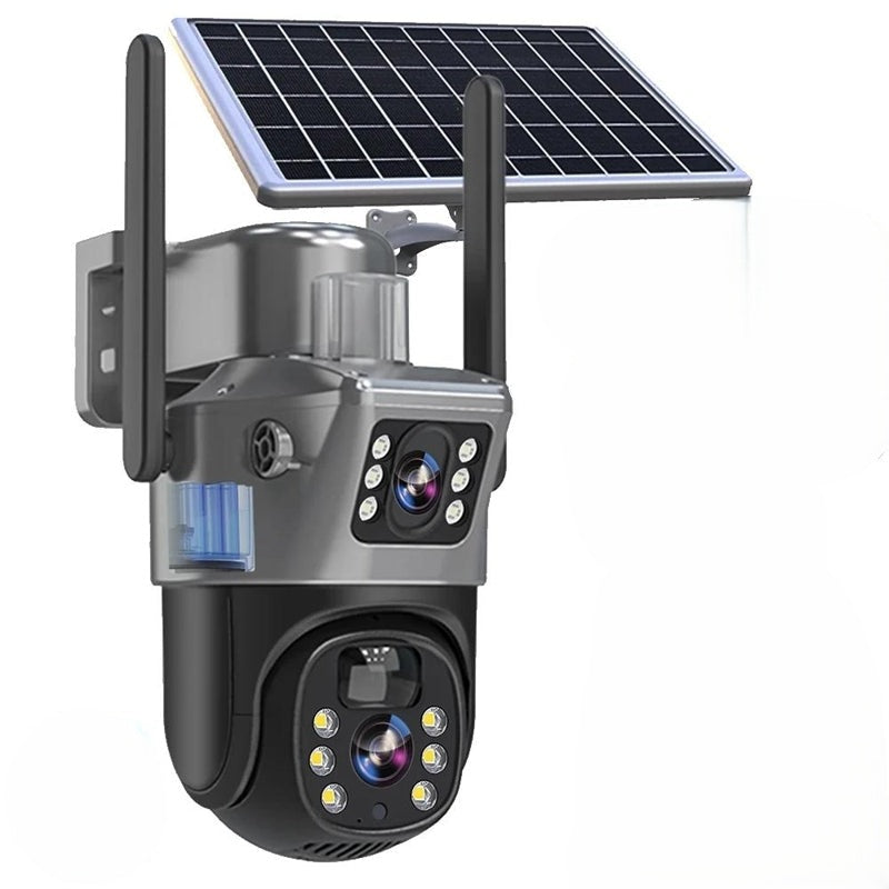 GUARDORA – Solarbetriebene Sicherheitskamera für zuverlässige Überwachung von Grundstücken