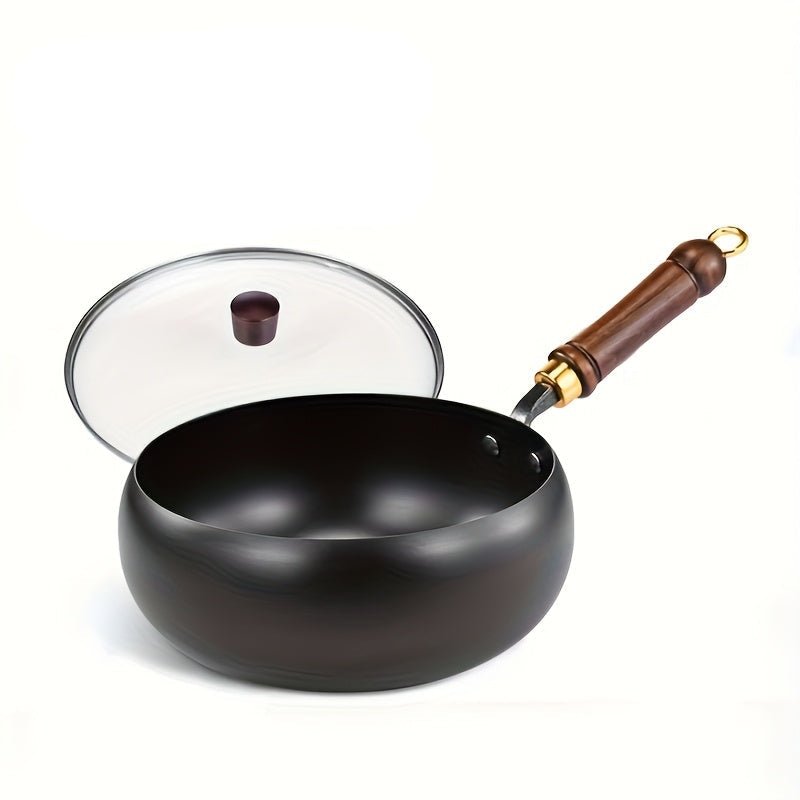 SkilletCore - Heavy-Duty Cast Iron Skillet with Lid for Versatile Cooking 0