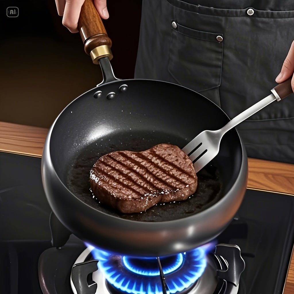 SkilletCore - Heavy-Duty Cast Iron Skillet with Lid for Versatile Cooking 3