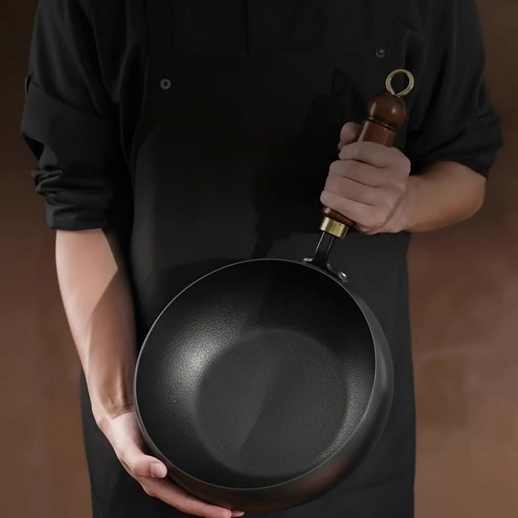 SkilletCore - Heavy-Duty Cast Iron Skillet with Lid for Versatile Cooking 6