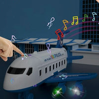 SkyQuest Adventure AirPlay Set - Creative Airplane & Vehicle Playset for Imaginative Play 6