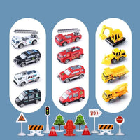 SkyQuest Adventure AirPlay Set - Creative Airplane & Vehicle Playset for Imaginative Play 8