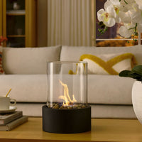 SleekFlame Portable Table Fireplace - Smoke-Free Table Top Fire Pit for Indoor & Outdoor Use 5