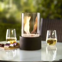 SleekFlame Portable Table Fireplace - Smoke-Free Table Top Fire Pit for Indoor & Outdoor Use 6