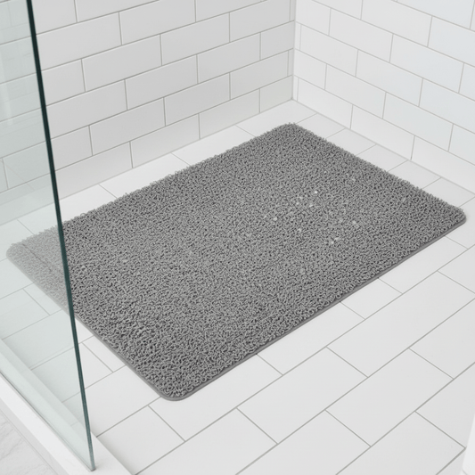 SlipGuard Non-Slip Shower Mat - Quick-Drying, Soft, Mold Resistant Bath Mat 0