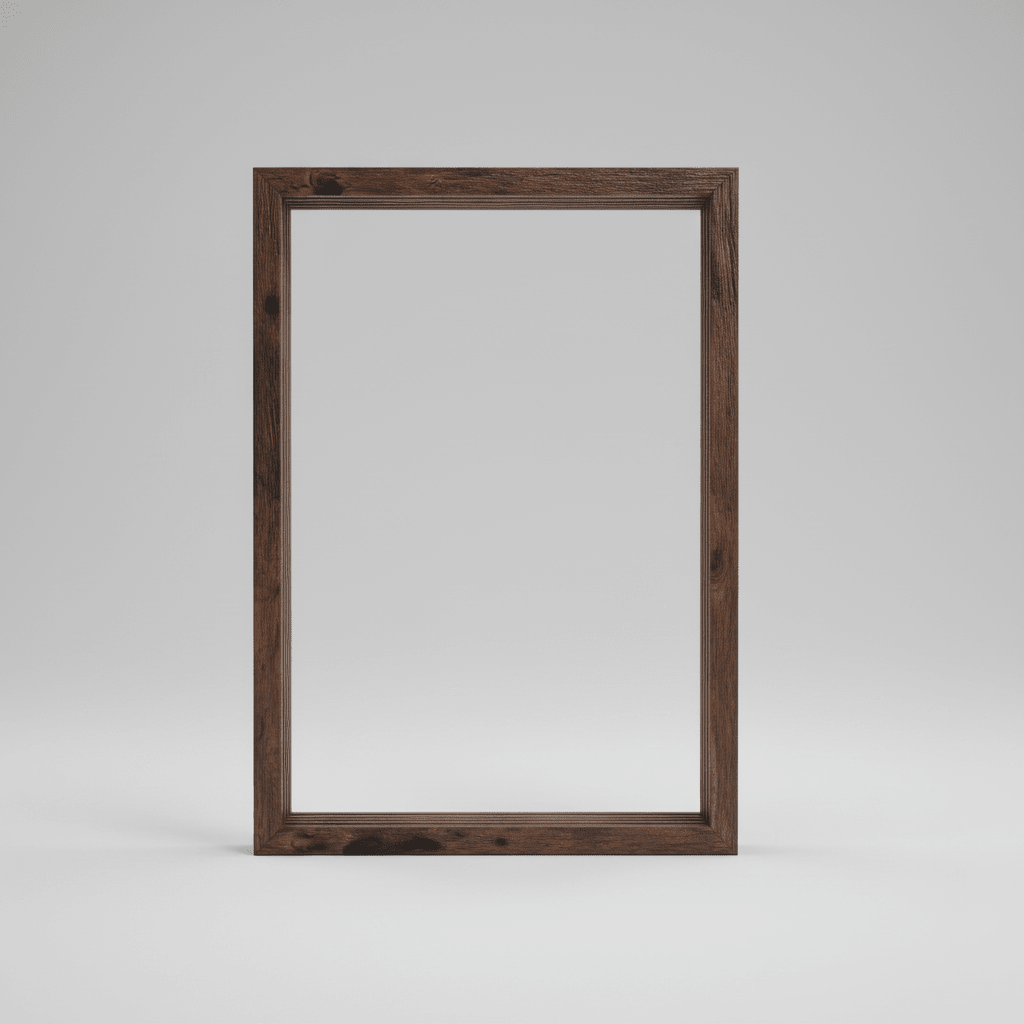 Small Traces - Wooden Baby Memory Frame with Soft Non-Toxic Clay for Handprints & Footprints 0