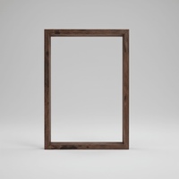 Small Traces - Wooden Baby Memory Frame with Soft Non-Toxic Clay for Handprints & Footprints 0