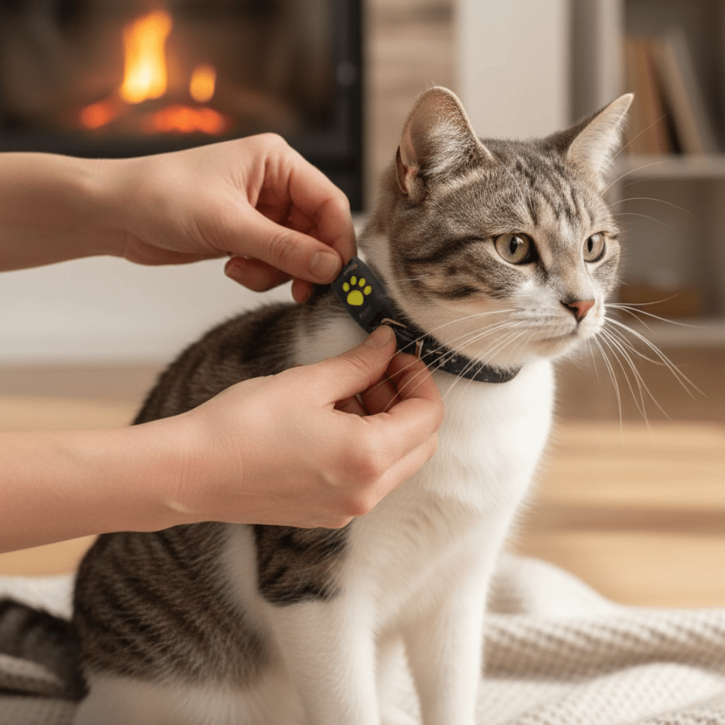 SmartCat - GPS Cat Tracker Collar with Real-Time Location Updates 0