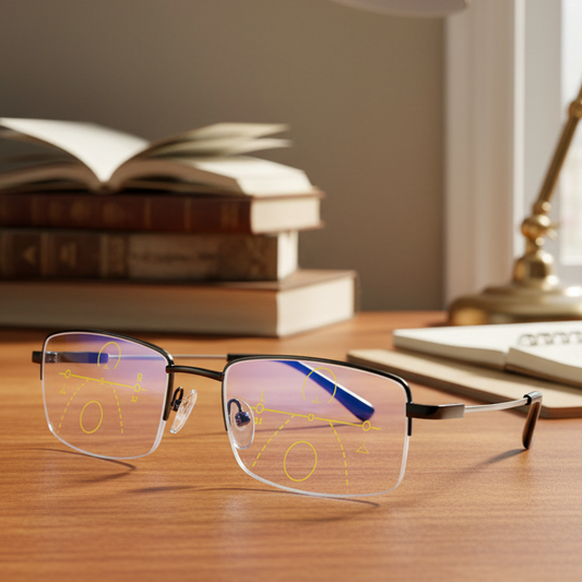 Smart Vision - Advanced Progressive Glasses with Multi-Zone Design for Optimal Clarity 0