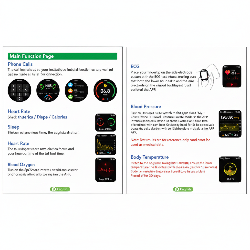 LIFELINK – Intelligente Fitnessuhr mit Sauerstoffüberwachung und Bluetooth-Verbindung