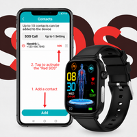 LIFELINK – Intelligente Fitnessuhr mit Sauerstoffüberwachung und Bluetooth-Verbindung