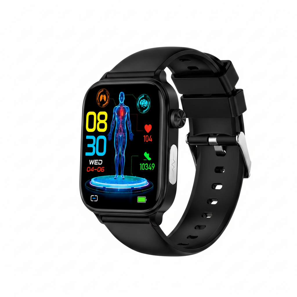 LIFELINK – Intelligente Fitnessuhr mit Sauerstoffüberwachung und Bluetooth-Verbindung